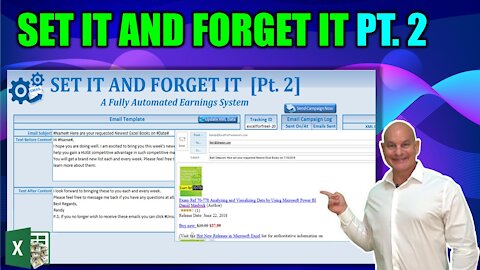 This 'Set It And Forget It' Excel Application Earns You An INCOME While You Sleep [Part 2]