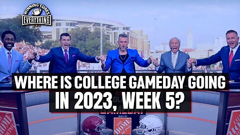 Where is ESPN College Gameday going in Week 5? 2023 Predictions