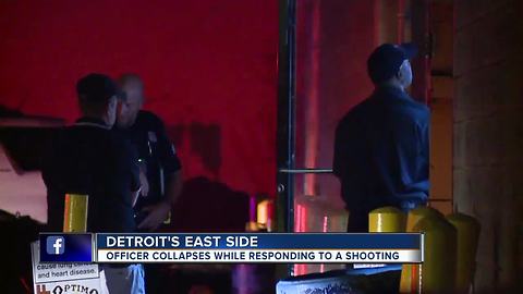 Detroit police officer hospitalized after possible contact with horse tranquilizer