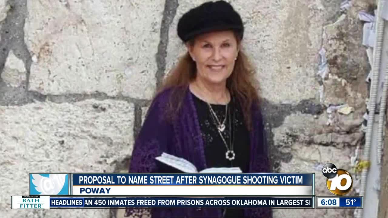 Community members propose renaming street after synagogue shooting victim