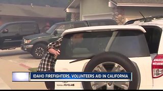 Idaho firefighters, volunteers set out to aid in Woolsey Fire