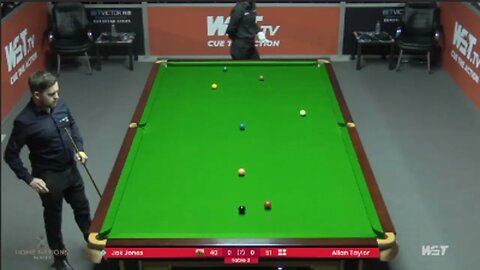 SNOOKER Allan Taylor v Jak Jones