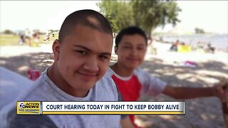 Court hearing today in fight to keep Bobby alive