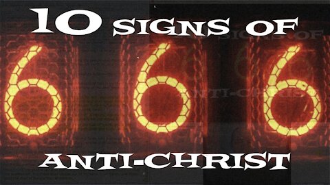 Do you know 10 BIBLICAL SIGNS to identify the ANTICHRIST, BEAST #666 #leftbehind #antichrist #gog
