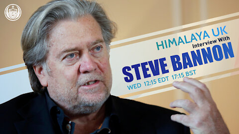 Weekly Interview with Mr. Bannon (every Wed) 29th September, 2021