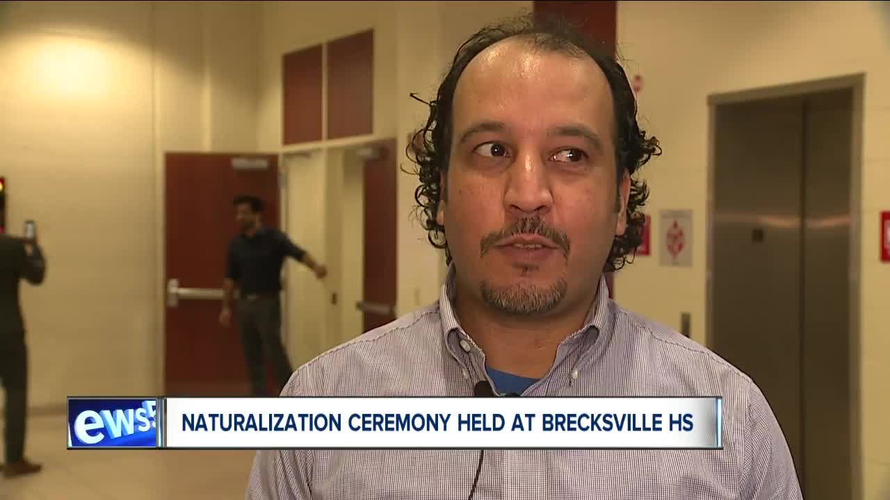 Naturalization ceremony held at Brecksville HS