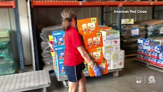 Volunteers from South Florida helping those affected by Hurricane Laura