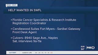 Florida Cancer Specialists and Research Institutes, Candlewood Suites and Culvers are hiring