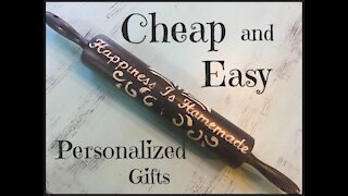 Cheap and Easy Personalized Gifts