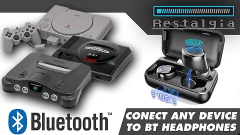 How To Connect A Bluetooth Headset To Any Classic Console