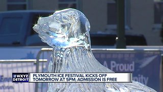 Plymouth Ice Festival kicks off Friday at 5 pm