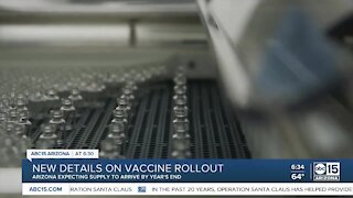 New details about COVID vaccine rollout in Arizona