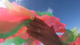 COVID Ribbon Memorial stretches down beach to remember Fla. residents who died from virus