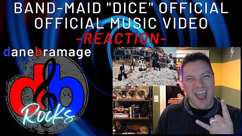 Band-Maid "DICE" 🇯🇵 Official Music Video | DaneBramage Rocks Reaction