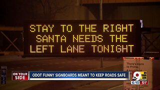 Sign of the times: ODOT turns to puns, fun to keep drivers safe