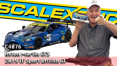 Aston Martin GT3 - 2019 TF Sport British GT | C4076 | Scalextric
