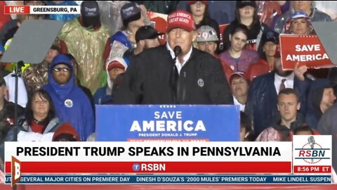 LIVE: Donald Trump campaigning in Pennsylvania for Dr. Oz …