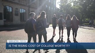 Is the rising cost of college worth it?