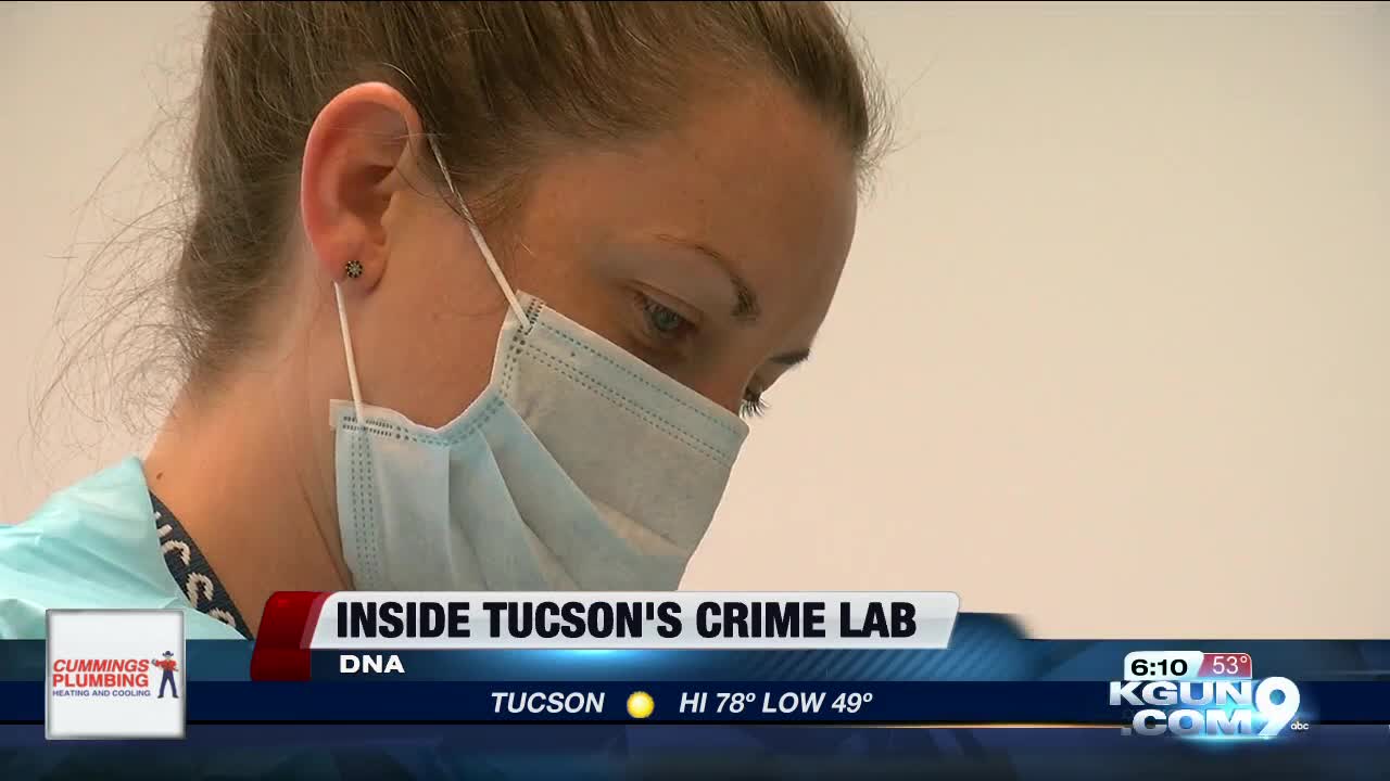 Tucson police use state of the art DNA technology to solve crimes