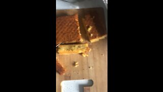 Homemade cornbread