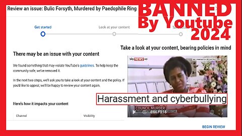 BANNED by YT Jan 2024! Bulic Forsythe, Murdered By Paedophile Ring