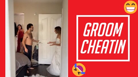 Groom Cheating with Bridesmaid