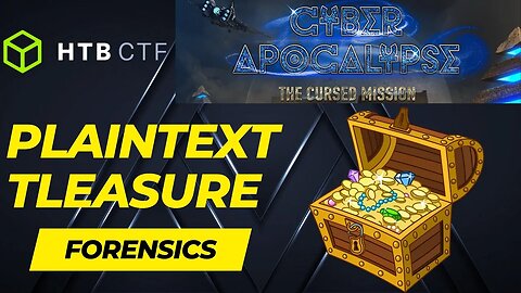 Hack the Box - Cyber Apocalypse 2023 - The Cursed Mission: Plaintext Tleasure