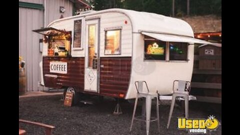 Vintage - 1965 7' x 12' Coffee and Beverage| Espresso Trailer for Sale in Idaho