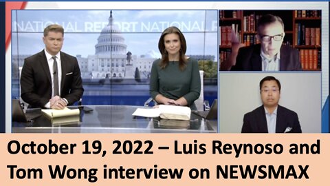 Luis Reynoso and Tom Wong interview on NEWSMAX