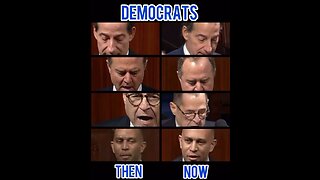 Impeachment inquiry, Democrats then and now