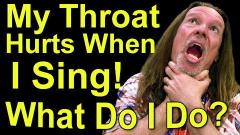 My Throat Hurts When I Sing - What Do I Do? Ken Tamplin Vocal Academy