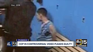 Phoenix officer in controversial video pleads guilty