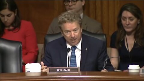 Rand Paul TEARS Into Senate Witness for Indiscriminately Pushing Vaccines