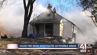 Fire under investigation as possible arson