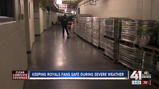 Keeping Royals fans safe during severe weather