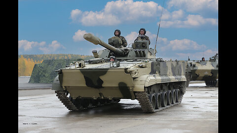 Russian BMP-3M: tracked amphibious infantry fighting vehicle