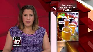 State lawmaker wants to ban pot-infused beer in Michigan