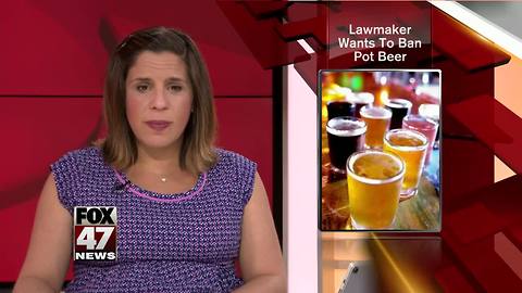 State lawmaker wants to ban pot-infused beer in Michigan