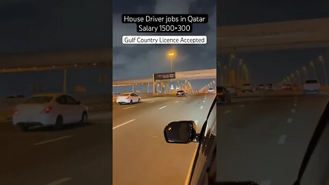 House Driver jobs in Qatar Salary 1500+300 #shorts #ytshorts #vacancy #job #virul