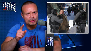 Bongino reacts to Canadian police arresting peaceful truckers (REACTION)