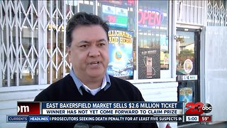 East Bakersfield market sells $2.6 million lottery ticket