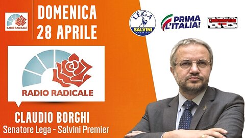 🔴Intervista al Sen. Claudio Borghi prima della firma per la candidatura alle europee dell' 8/9-4-24
