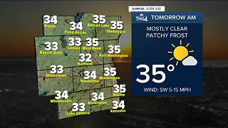 Warmer weekend, windy Saturday