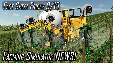 🚨 Farming Simulator 22 News 🚨 - OXBO Pack Fact Sheet Sept 15