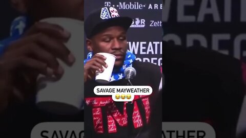 Mayweather is hilarious🤣😂