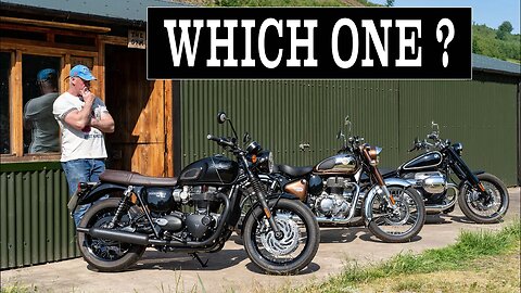Triumph T120 Arrives. Which Bike would you Go For? Royal Enfield Classic 350, BMW R 18 or Bonneville
