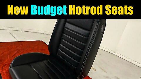 New Budget Seats - Cruiser Collection Bucket And Bench By TMI Products | DIY Bucket Seats |