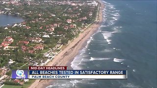 All Palm Beach County beaches in satisfactory condition