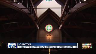 Business owner donates security system to recently robbed metro Detroit church