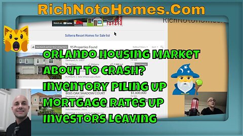 Florida Housing Market Crash Coming? Mortgage Rates, Rental Properties , Price Cuts | Orlando